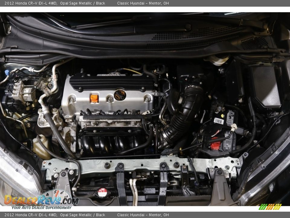 2012 Honda CR-V EX-L 4WD Opal Sage Metallic / Black Photo #20