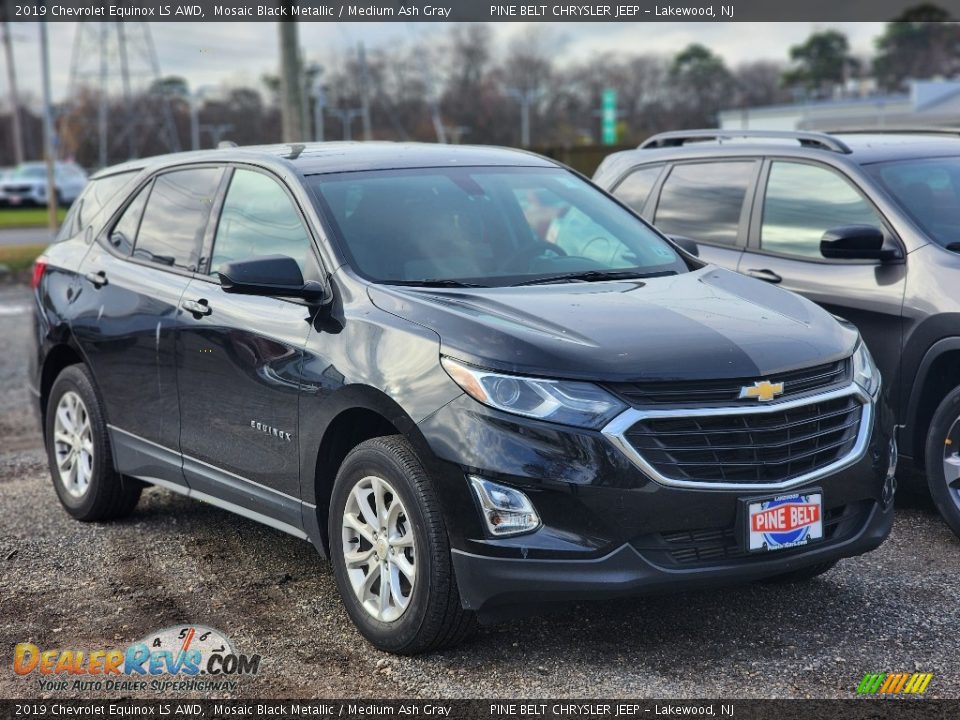 2019 Chevrolet Equinox LS AWD Mosaic Black Metallic / Medium Ash Gray Photo #3