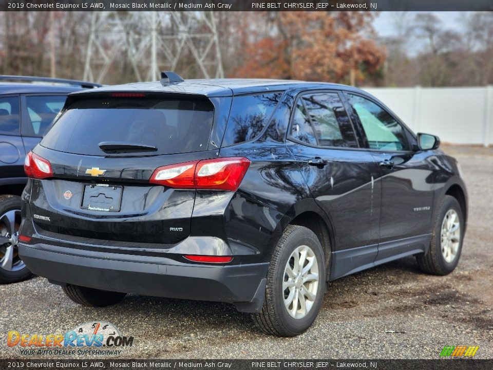 2019 Chevrolet Equinox LS AWD Mosaic Black Metallic / Medium Ash Gray Photo #8