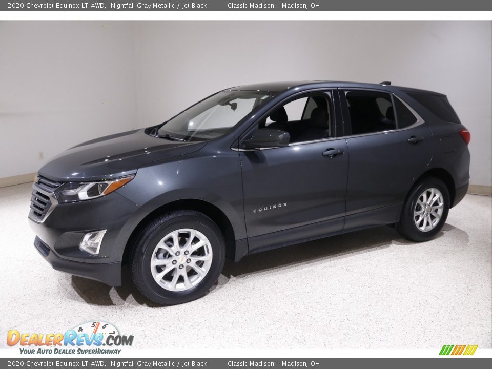 2020 Chevrolet Equinox LT AWD Nightfall Gray Metallic / Jet Black Photo #3