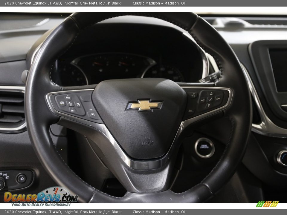 2020 Chevrolet Equinox LT AWD Nightfall Gray Metallic / Jet Black Photo #7