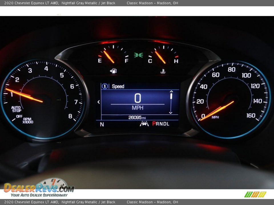 2020 Chevrolet Equinox LT AWD Nightfall Gray Metallic / Jet Black Photo #8