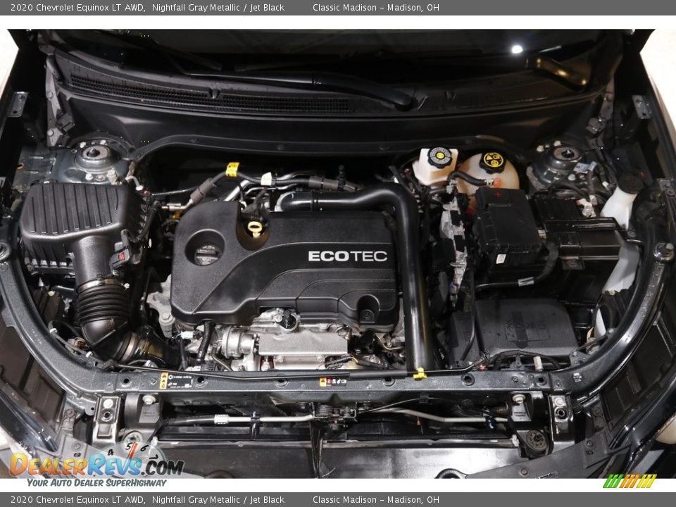 2020 Chevrolet Equinox LT AWD Nightfall Gray Metallic / Jet Black Photo #19