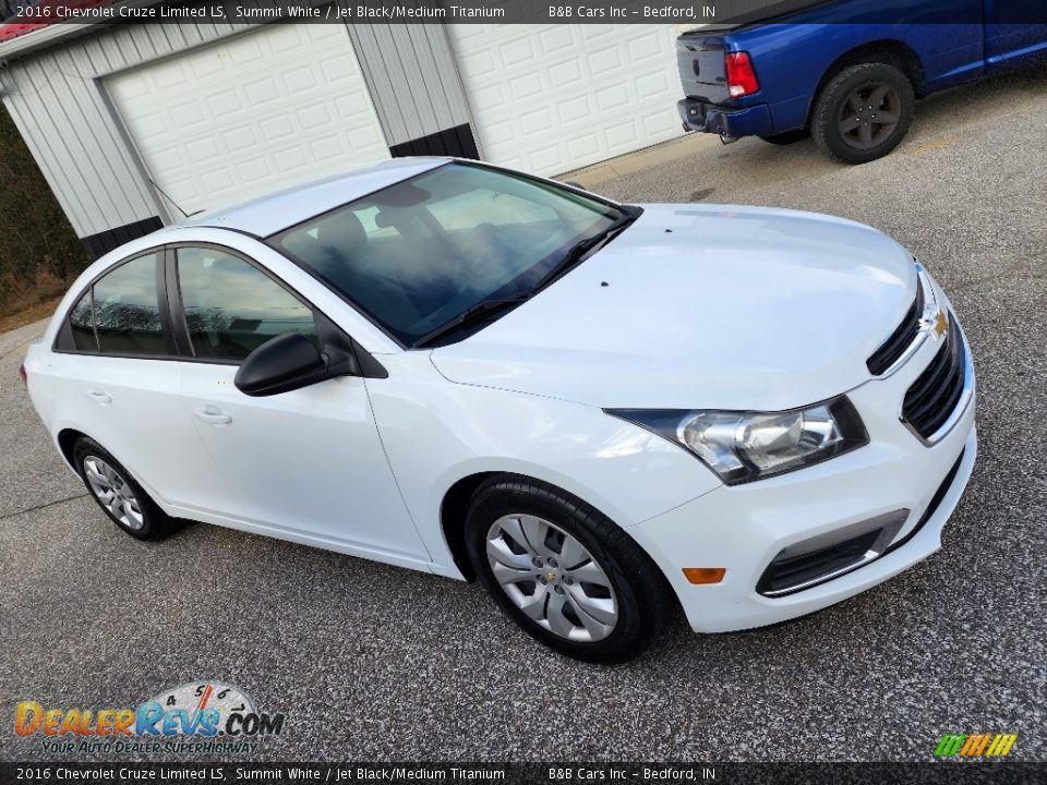 2016 Chevrolet Cruze Limited LS Summit White / Jet Black/Medium Titanium Photo #1