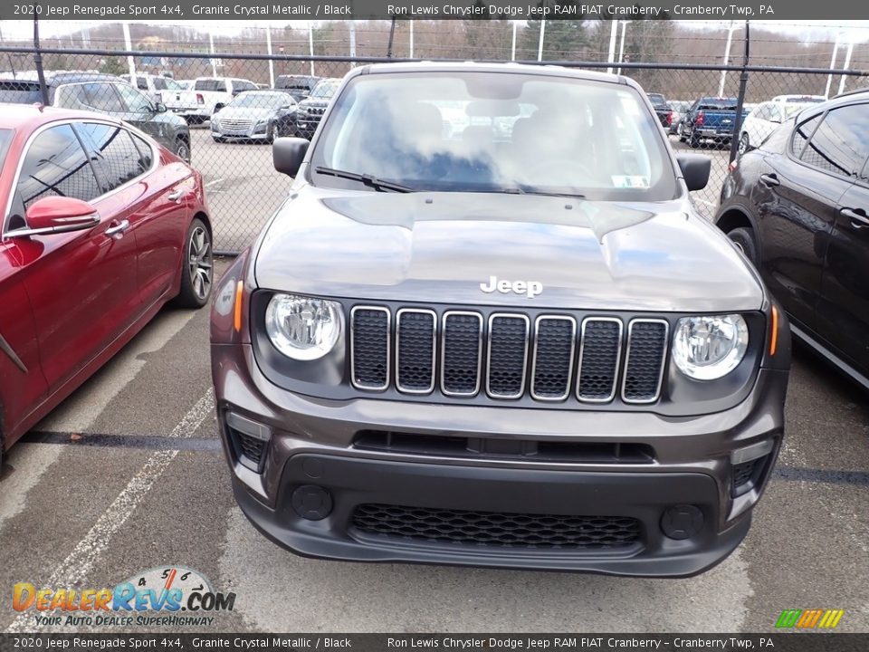 2020 Jeep Renegade Sport 4x4 Granite Crystal Metallic / Black Photo #2