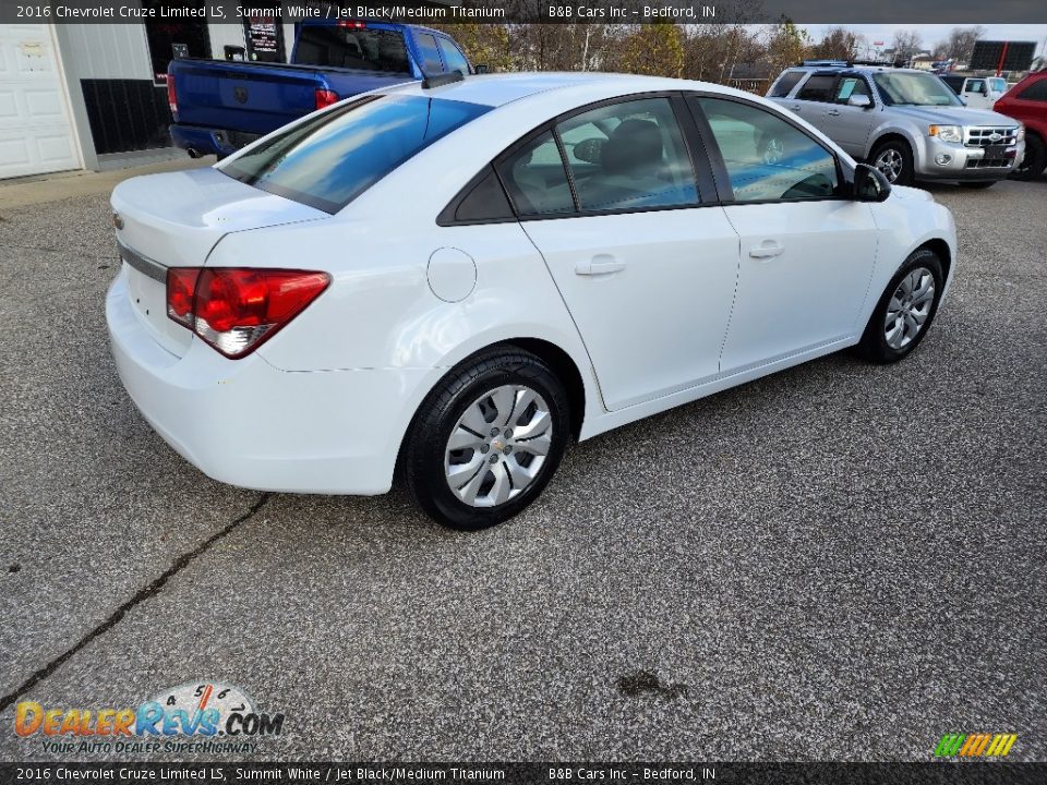 2016 Chevrolet Cruze Limited LS Summit White / Jet Black/Medium Titanium Photo #2