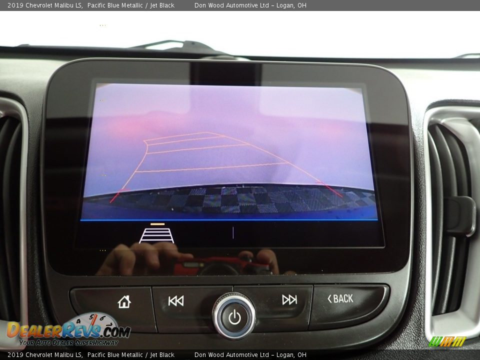 2019 Chevrolet Malibu LS Pacific Blue Metallic / Jet Black Photo #3