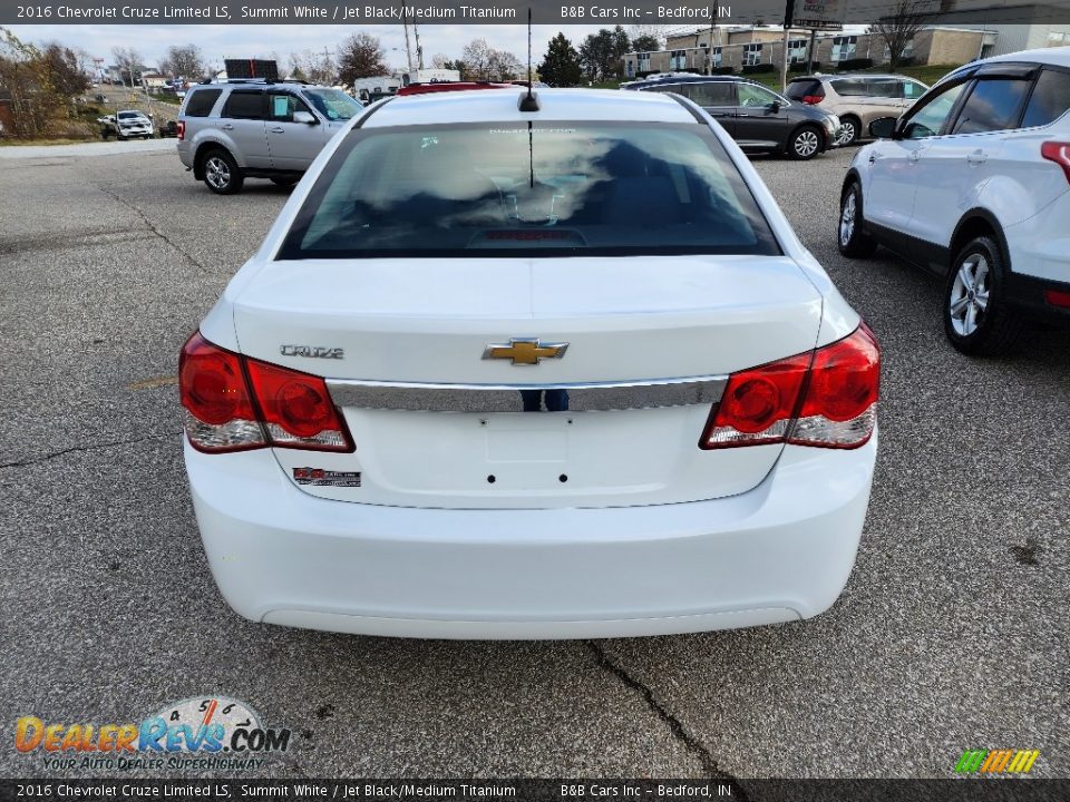 2016 Chevrolet Cruze Limited LS Summit White / Jet Black/Medium Titanium Photo #3