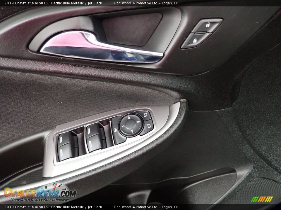 2019 Chevrolet Malibu LS Pacific Blue Metallic / Jet Black Photo #12