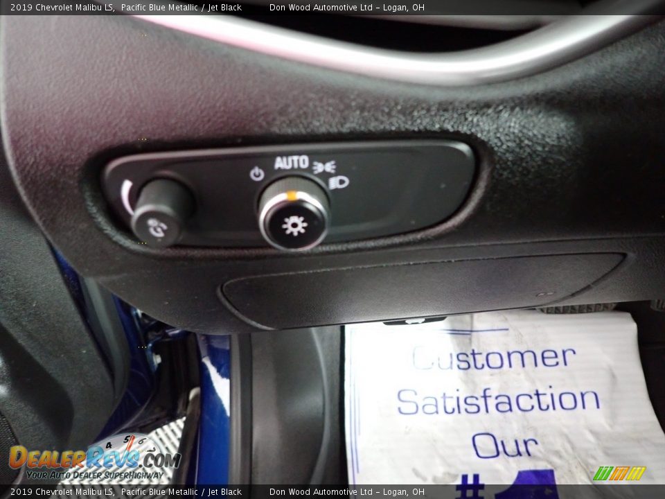2019 Chevrolet Malibu LS Pacific Blue Metallic / Jet Black Photo #15