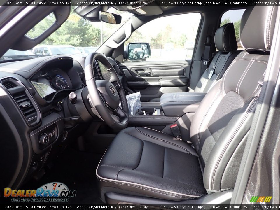 Front Seat of 2022 Ram 1500 Limited Crew Cab 4x4 Photo #14