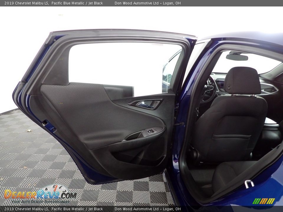 2019 Chevrolet Malibu LS Pacific Blue Metallic / Jet Black Photo #22