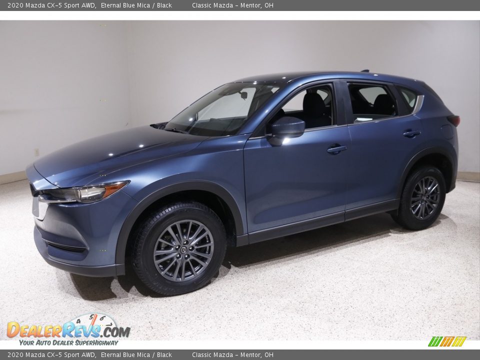 2020 Mazda CX-5 Sport AWD Eternal Blue Mica / Black Photo #3