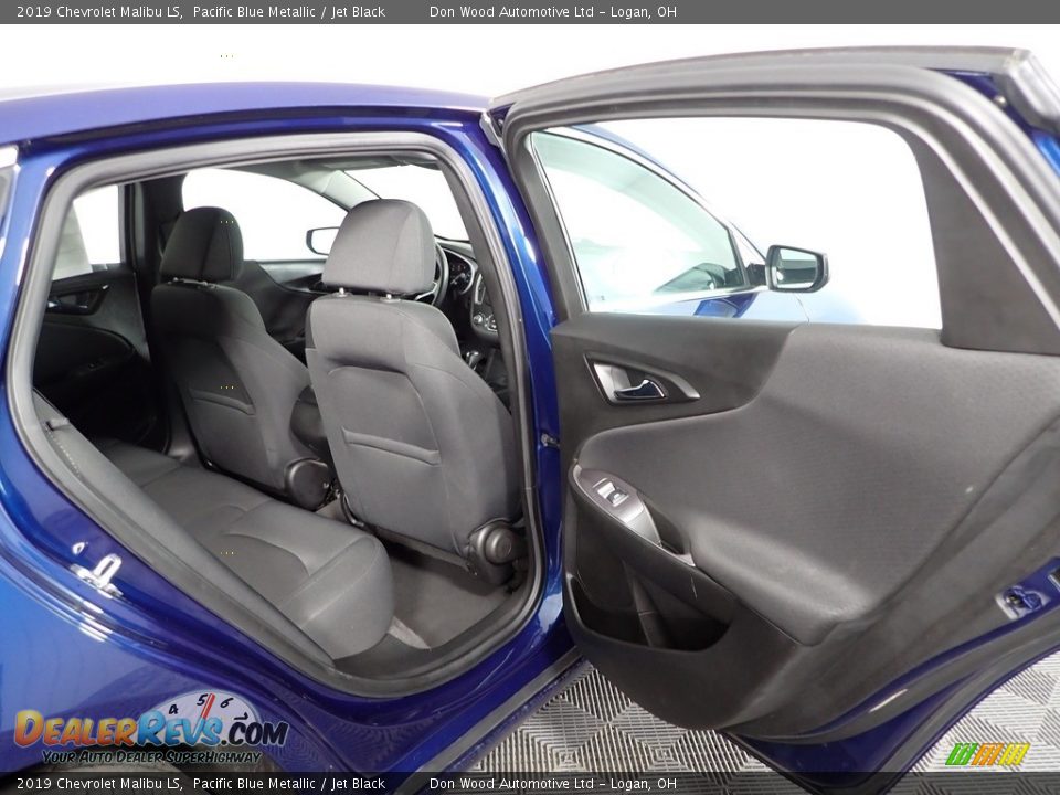 2019 Chevrolet Malibu LS Pacific Blue Metallic / Jet Black Photo #27