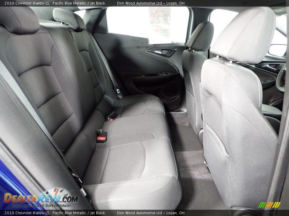 2019 Chevrolet Malibu LS Pacific Blue Metallic / Jet Black Photo #28