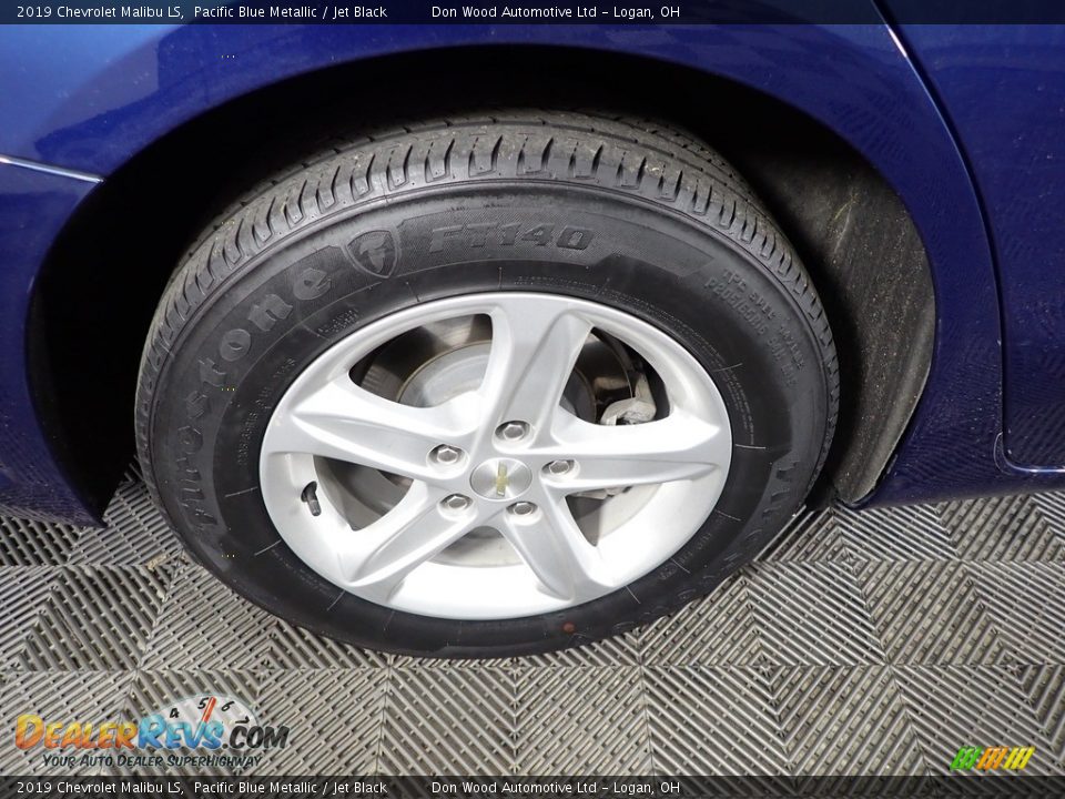 2019 Chevrolet Malibu LS Pacific Blue Metallic / Jet Black Photo #29