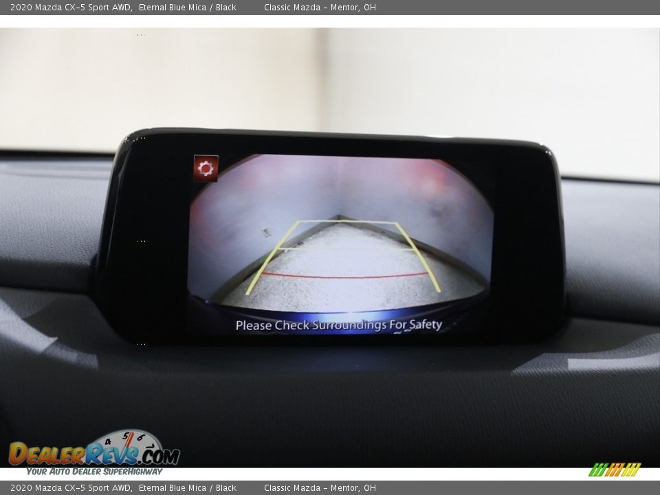 2020 Mazda CX-5 Sport AWD Eternal Blue Mica / Black Photo #12