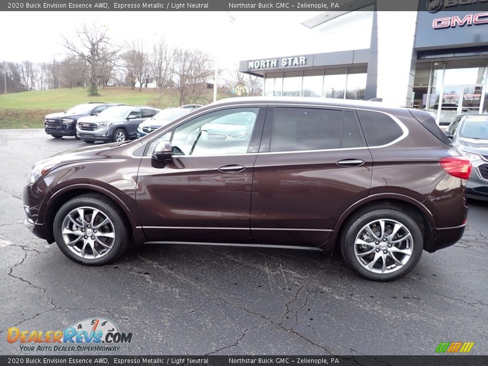 Espresso Metallic 2020 Buick Envision Essence AWD Photo #2