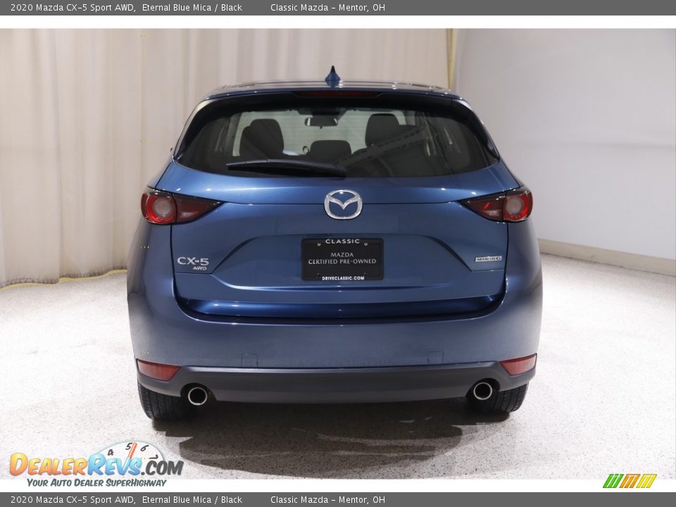 2020 Mazda CX-5 Sport AWD Eternal Blue Mica / Black Photo #17