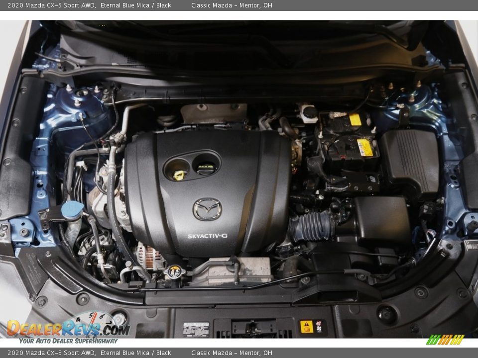 2020 Mazda CX-5 Sport AWD Eternal Blue Mica / Black Photo #18