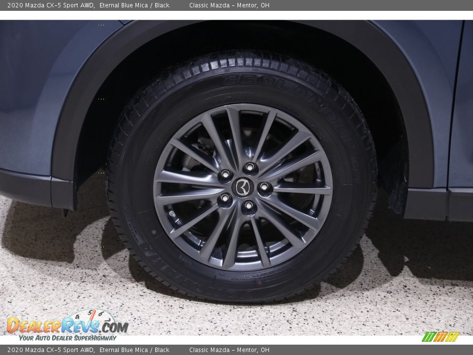 2020 Mazda CX-5 Sport AWD Eternal Blue Mica / Black Photo #19