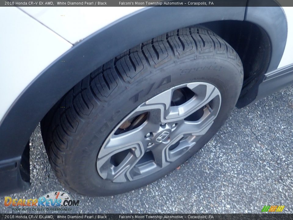 2018 Honda CR-V EX AWD White Diamond Pearl / Black Photo #5