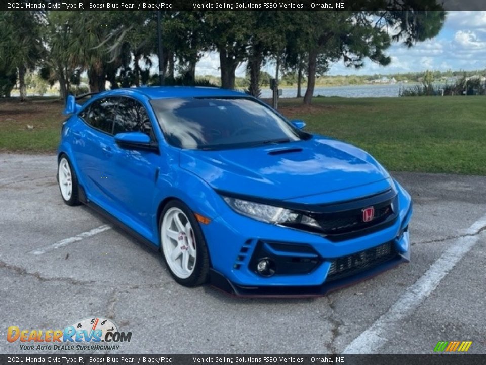 Front 3/4 View of 2021 Honda Civic Type R Photo #1