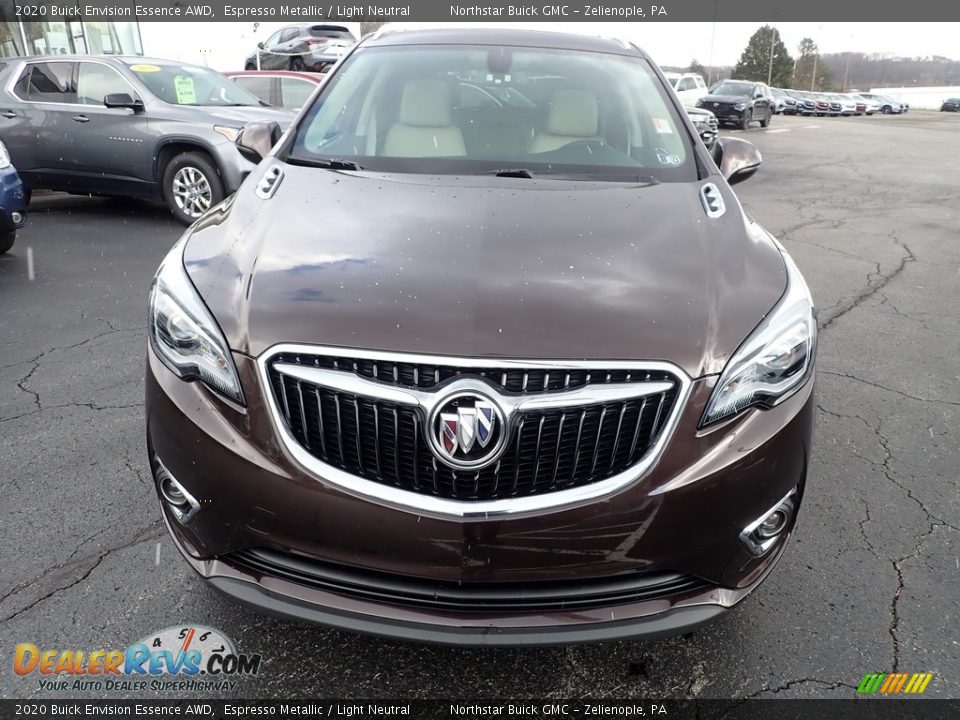 2020 Buick Envision Essence AWD Espresso Metallic / Light Neutral Photo #11