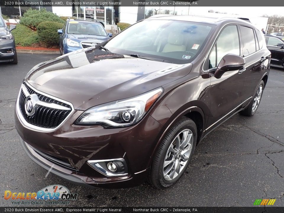 Espresso Metallic 2020 Buick Envision Essence AWD Photo #12