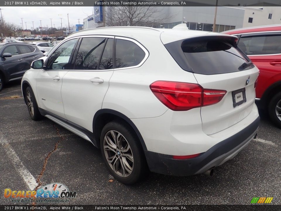 2017 BMW X1 xDrive28i Alpine White / Black Photo #2