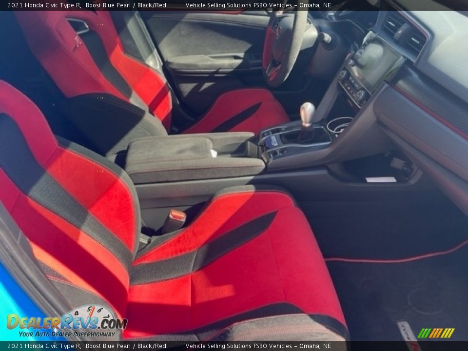 Front Seat of 2021 Honda Civic Type R Photo #9