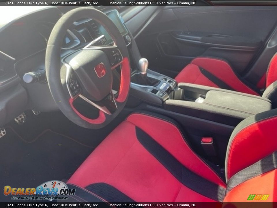 Front Seat of 2021 Honda Civic Type R Photo #10