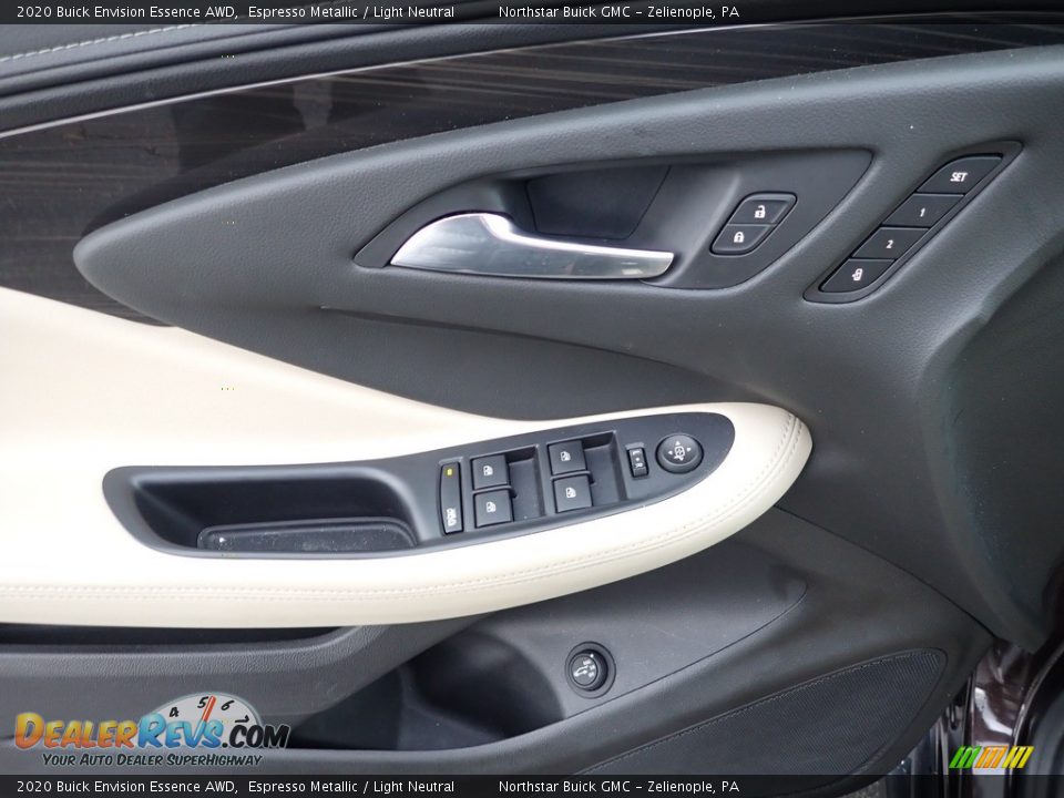 2020 Buick Envision Essence AWD Espresso Metallic / Light Neutral Photo #21