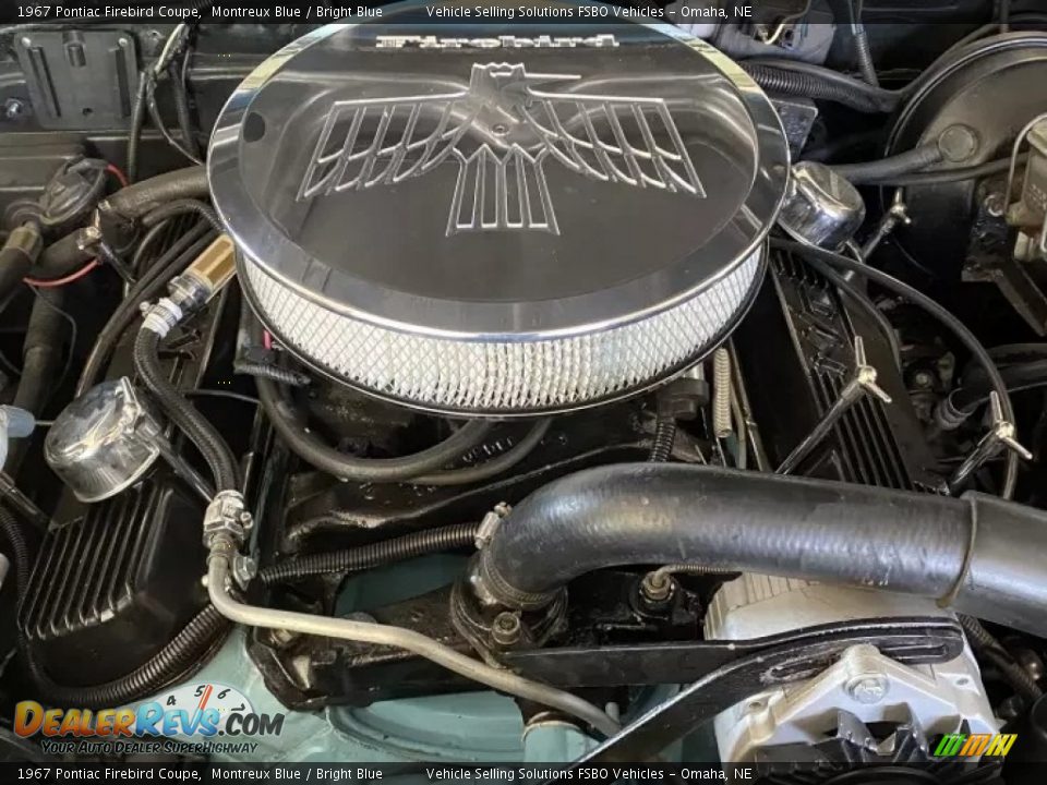 1967 Pontiac Firebird Coupe Montreux Blue / Bright Blue Photo #6