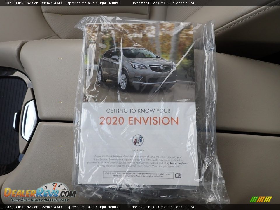 2020 Buick Envision Essence AWD Espresso Metallic / Light Neutral Photo #33