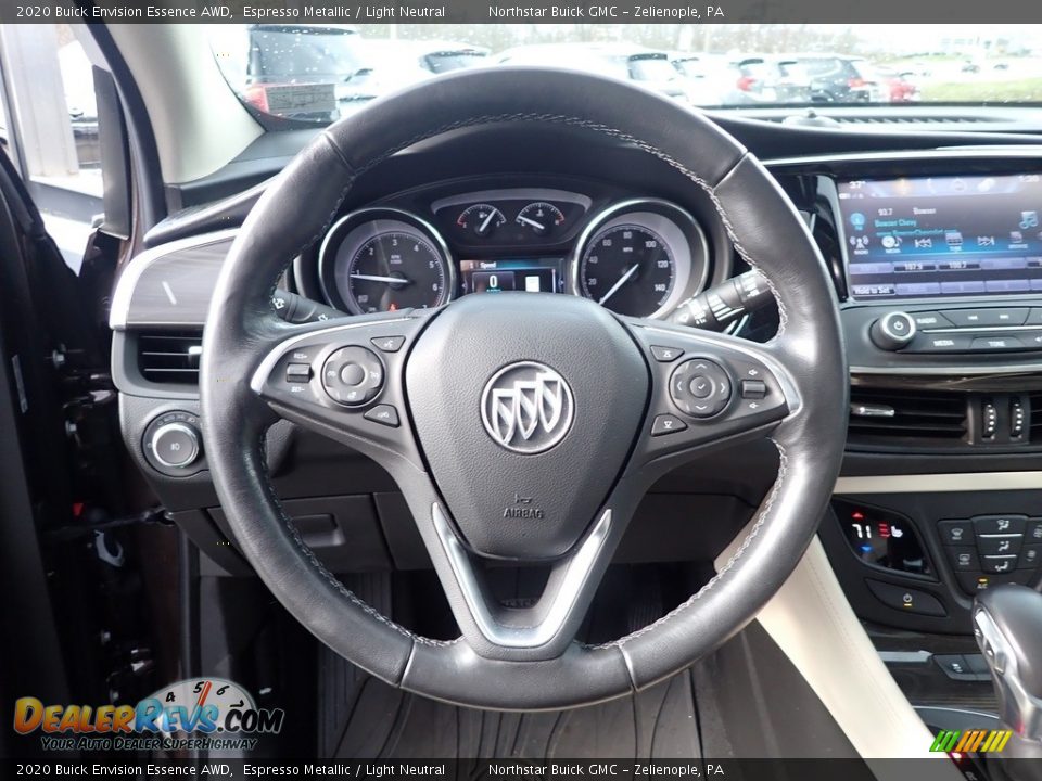 2020 Buick Envision Essence AWD Espresso Metallic / Light Neutral Photo #34