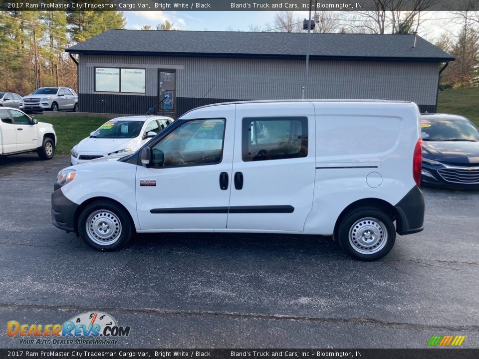 2017 Ram ProMaster City Tradesman Cargo Van Bright White / Black Photo #1