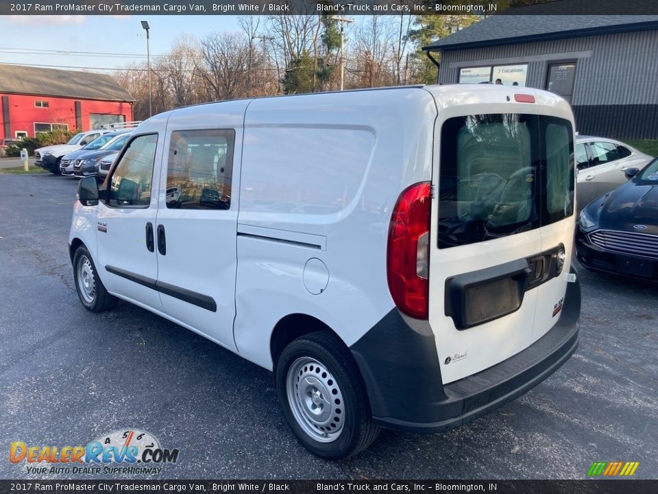 2017 Ram ProMaster City Tradesman Cargo Van Bright White / Black Photo #3