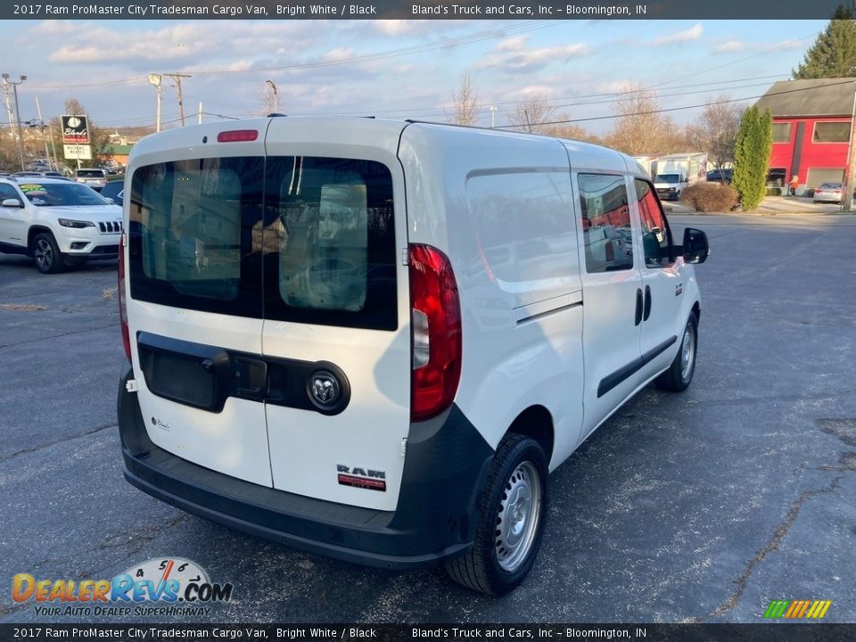 2017 Ram ProMaster City Tradesman Cargo Van Bright White / Black Photo #5