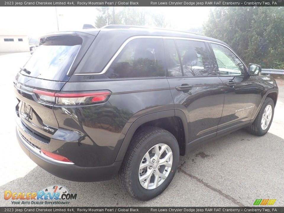 2023 Jeep Grand Cherokee Limited 4x4 Rocky Mountain Pearl / Global Black Photo #5