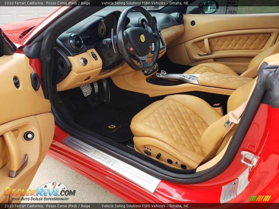 Beige Interior - 2010 Ferrari California  Photo #3