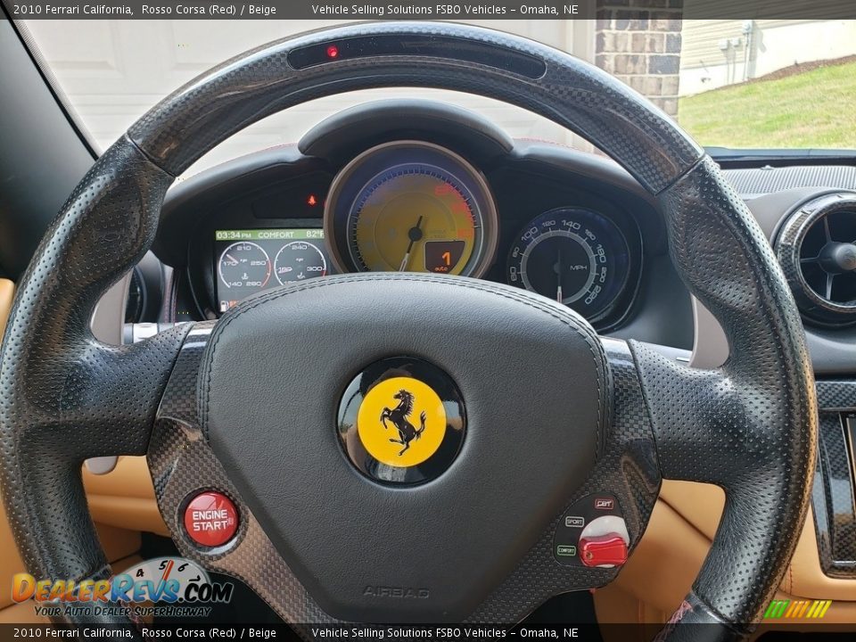 2010 Ferrari California  Steering Wheel Photo #4