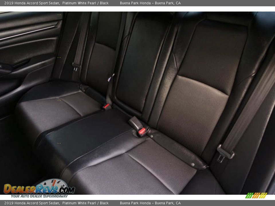 2019 Honda Accord Sport Sedan Platinum White Pearl / Black Photo #20