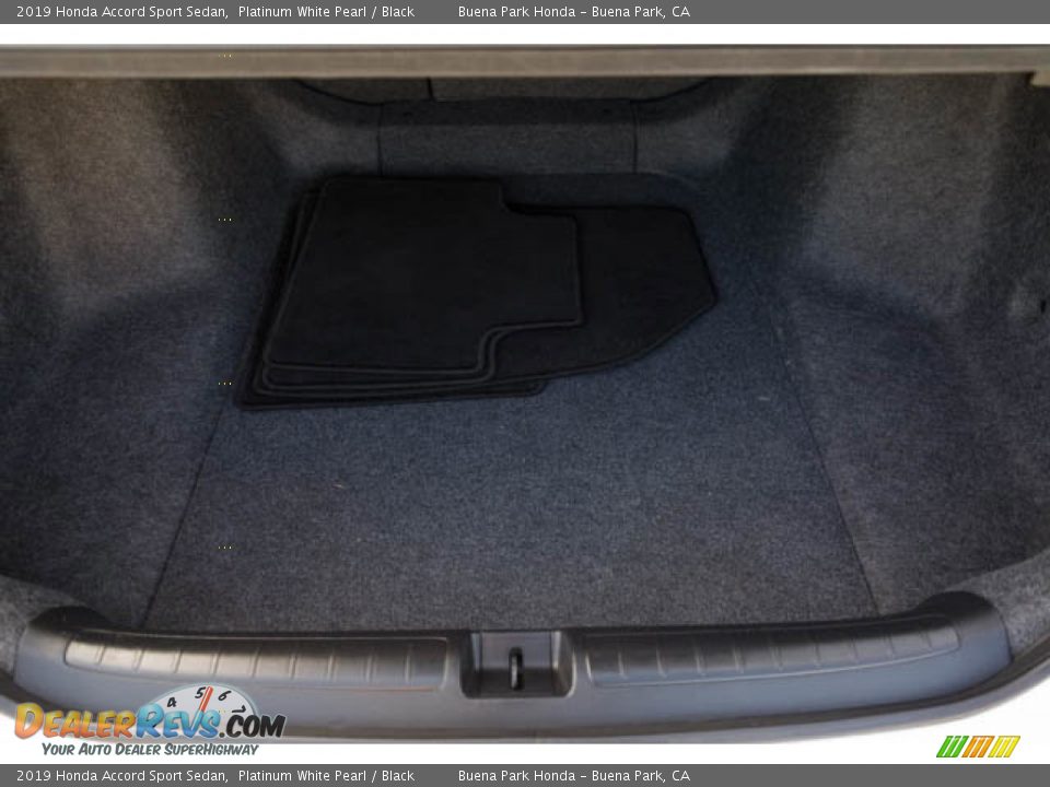 2019 Honda Accord Sport Sedan Platinum White Pearl / Black Photo #21