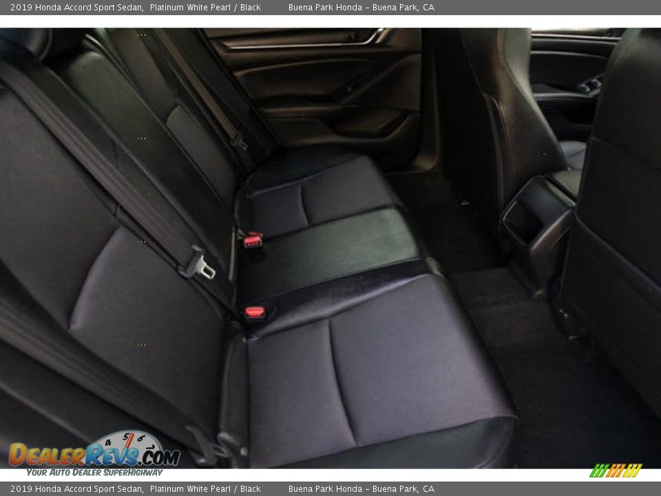 2019 Honda Accord Sport Sedan Platinum White Pearl / Black Photo #22