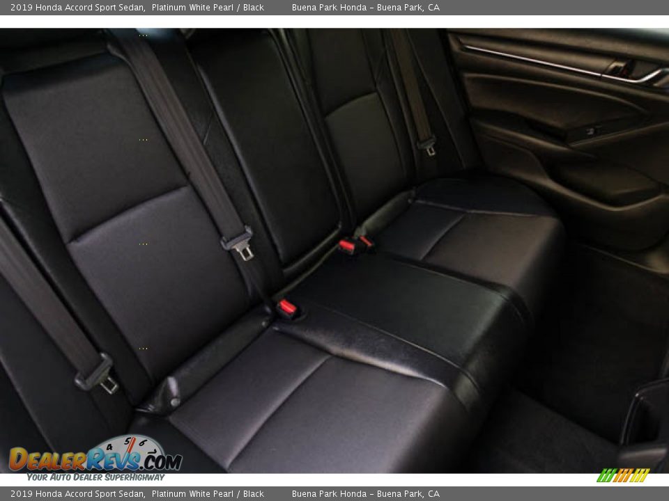 2019 Honda Accord Sport Sedan Platinum White Pearl / Black Photo #23