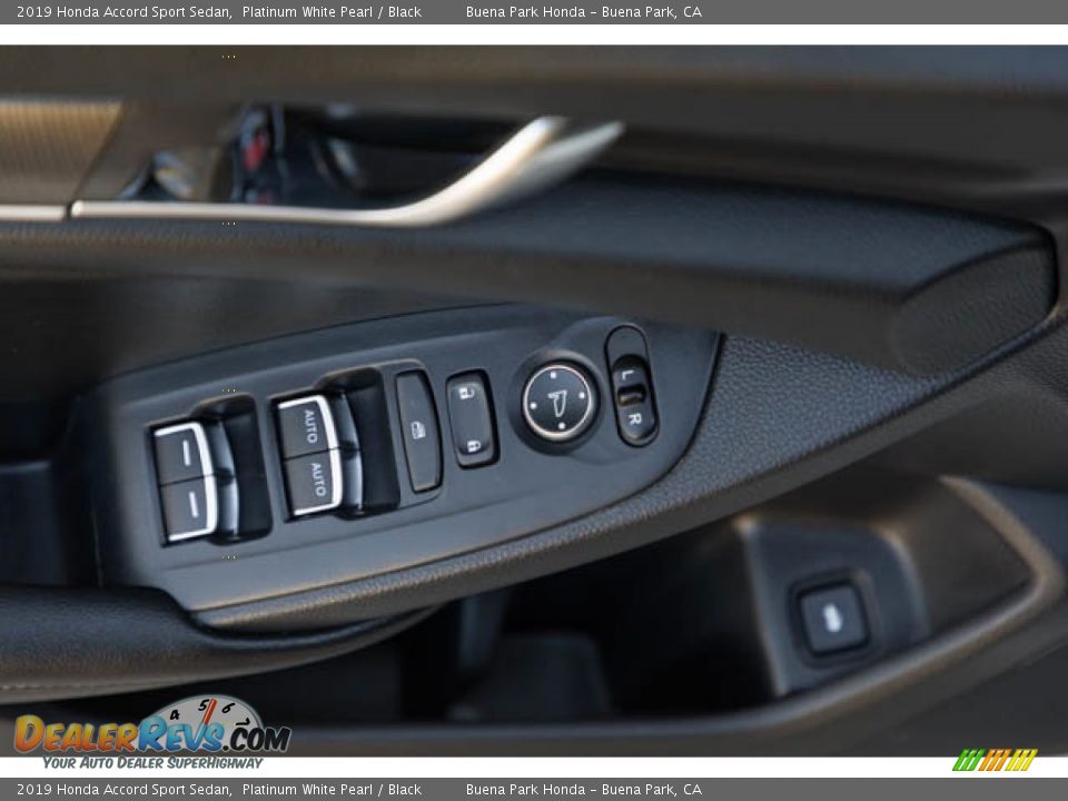 2019 Honda Accord Sport Sedan Platinum White Pearl / Black Photo #30