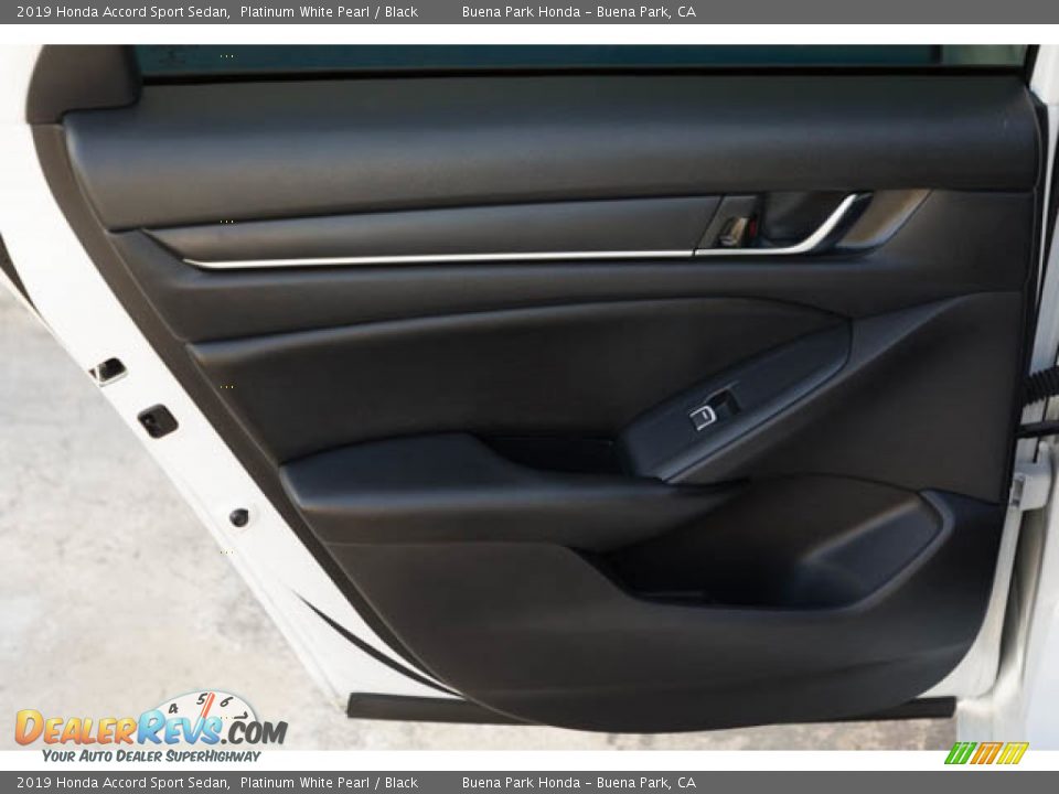 2019 Honda Accord Sport Sedan Platinum White Pearl / Black Photo #31