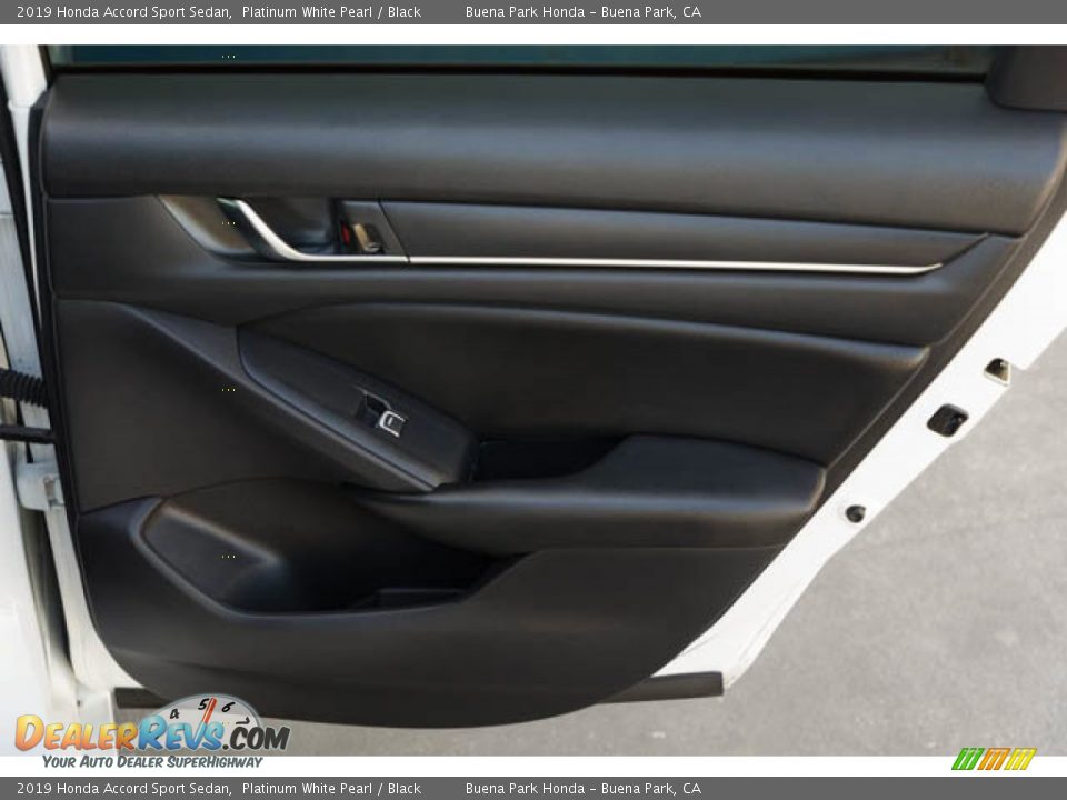 2019 Honda Accord Sport Sedan Platinum White Pearl / Black Photo #32