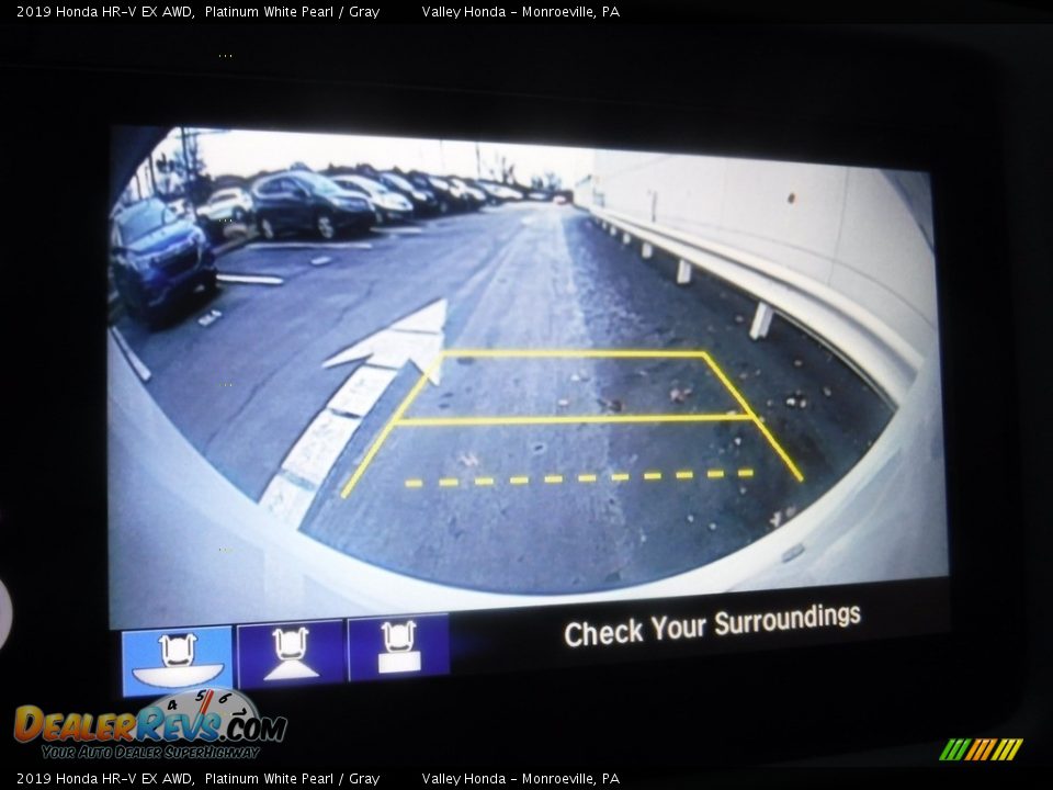 2019 Honda HR-V EX AWD Platinum White Pearl / Gray Photo #21